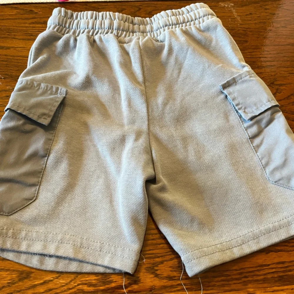Kids light blue Cargo Shorts - Picture 1 of 3